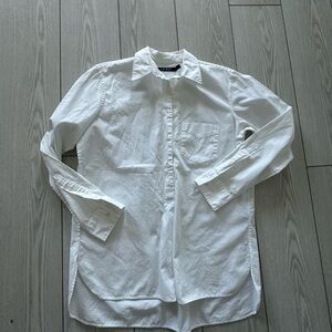 Ralph Lauren White Dress Shirt with Lauren Label